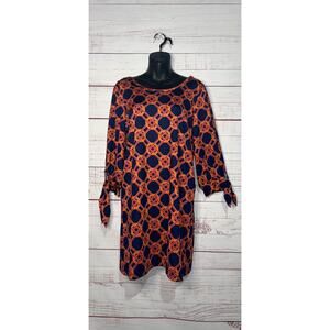 Women’s Mud Pie Geo Print Shift Dress Small